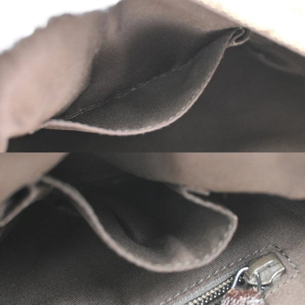 GUCCI GG Pattern Crossbody Messenger Bag Canvas Leather Beige Brown SHW 36KC013 - Picture 14 of 16